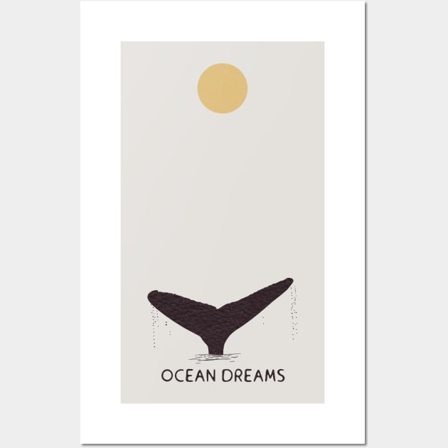 Ocean dreams Wall Art by Flaxenart